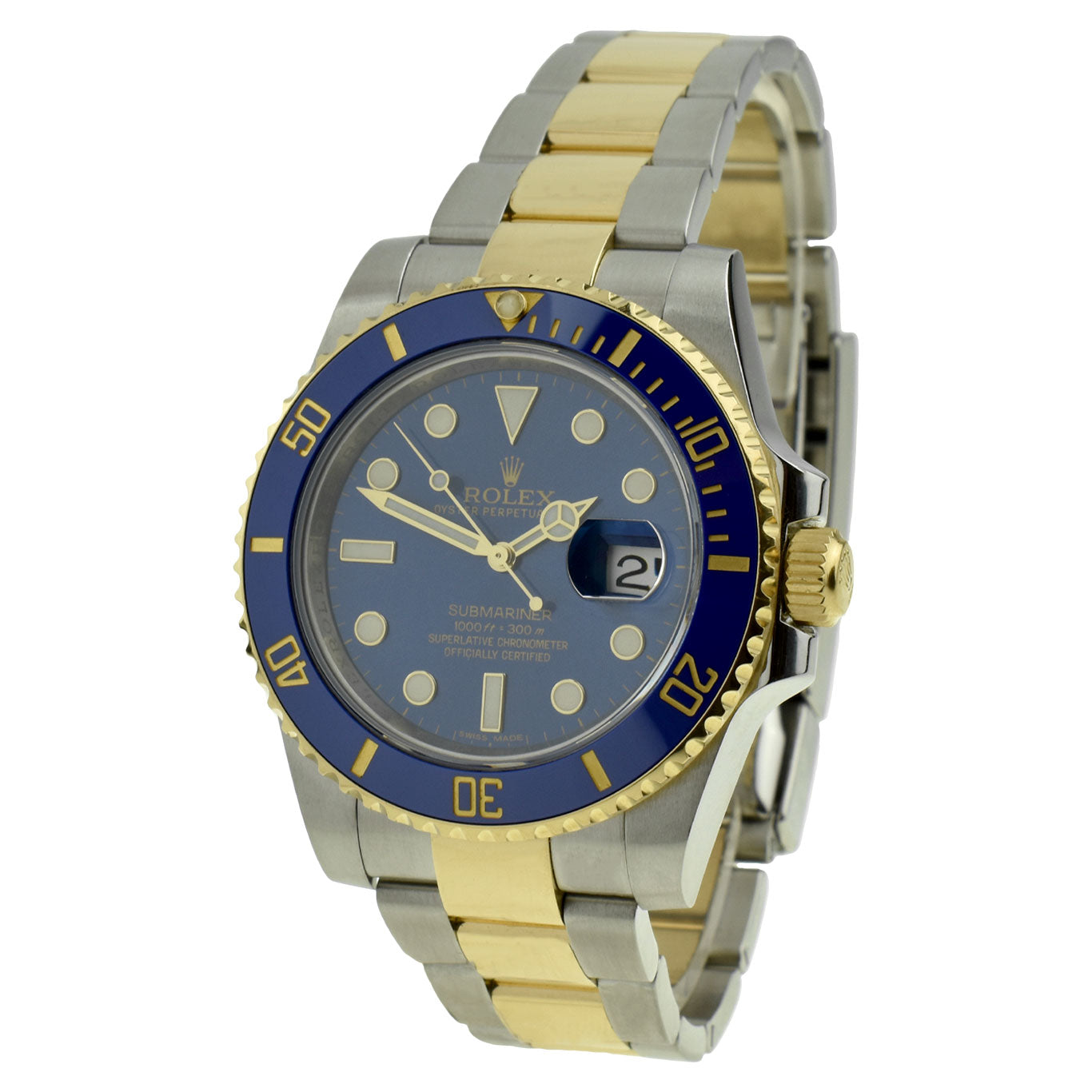 Rolex Submariner Date Steel & Gold 116613LB at Parkers Jewellers