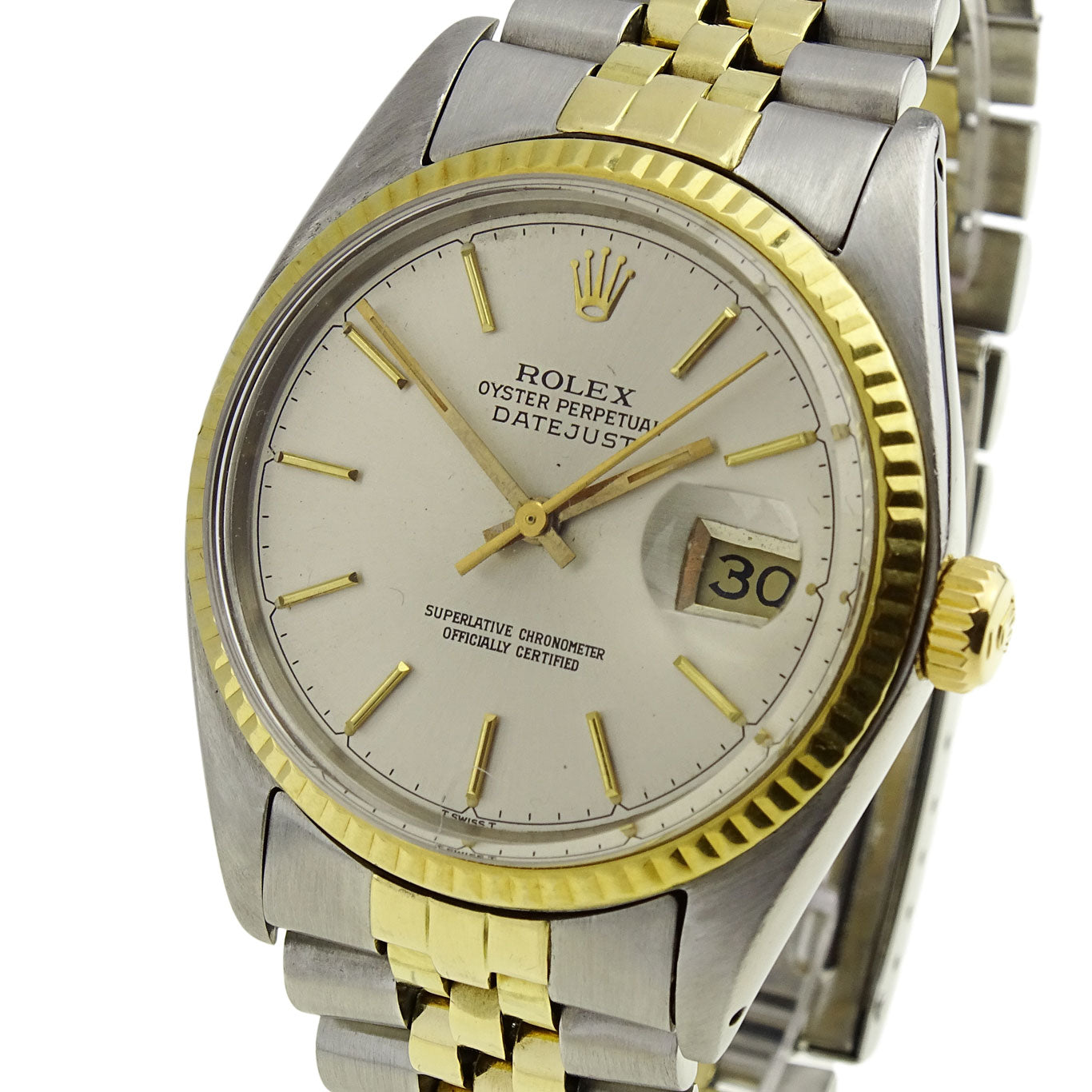Rolex Datejust Oyster Perpetual Steel and Gold 16013