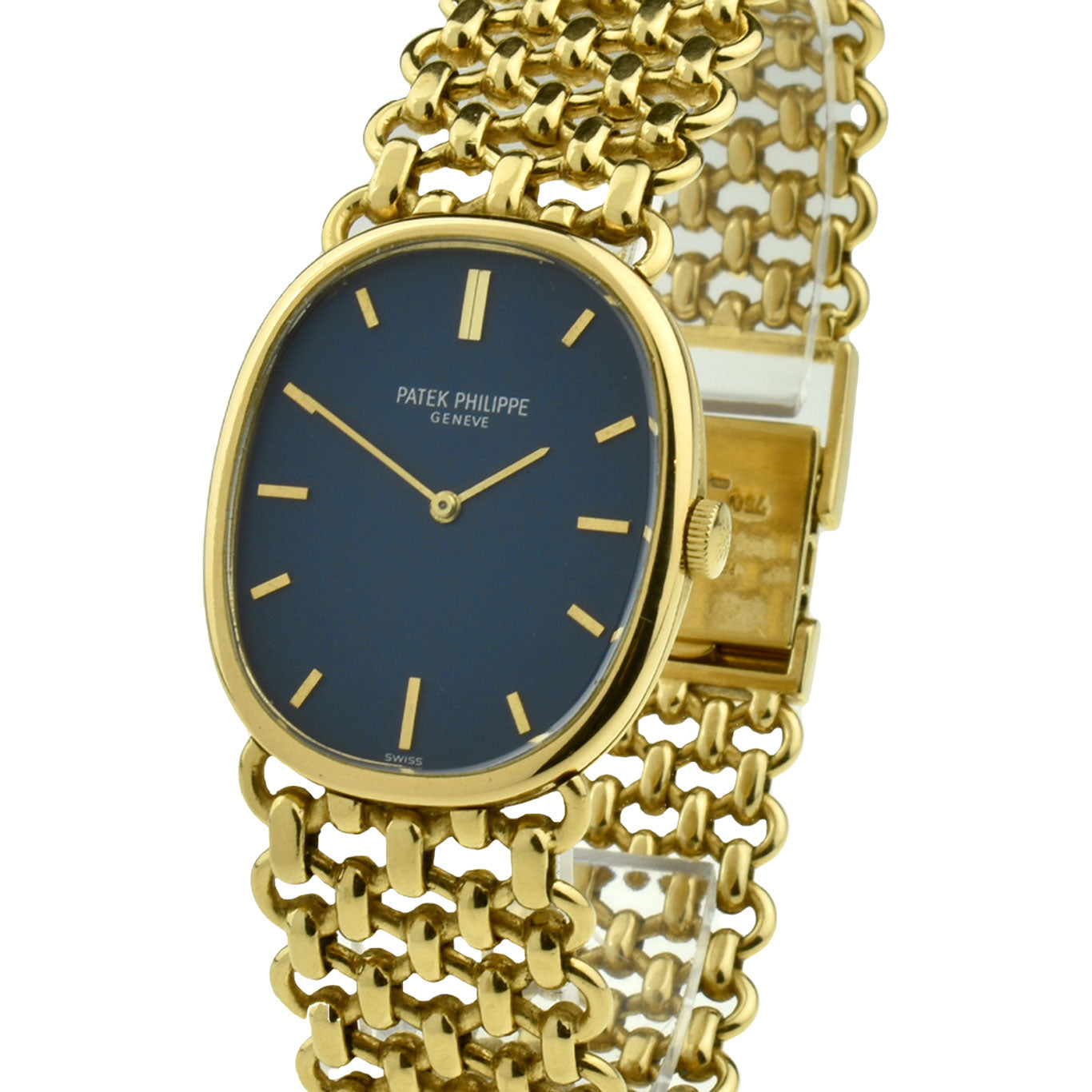 Patek Philippe 18k Golden Ellipse Mechanical 3848