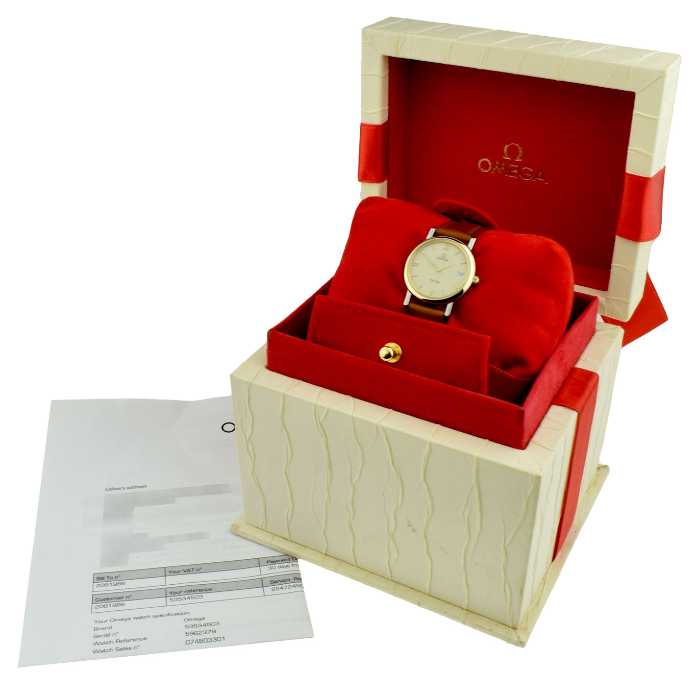 Omega Lady DeVille Classic Steel &amp; Gold 7480.63.99