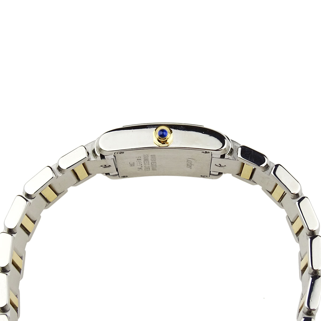 Cartier Tank Francaise Steel &amp; Gold Ladies W51007Q4