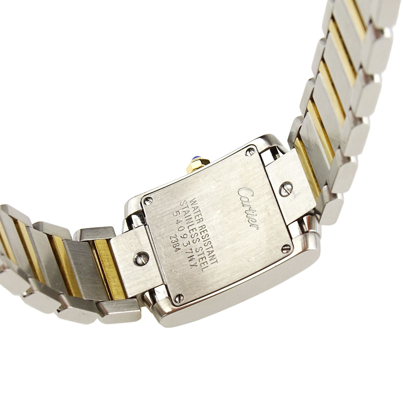 Cartier Tank Francaise Steel &amp; Gold Ladies W51007Q4