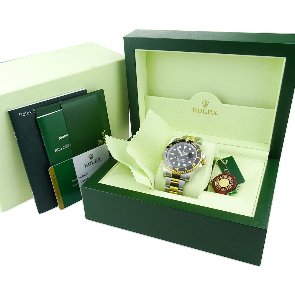 Rolex Submariner Date Steel &amp; Gold 116613LN