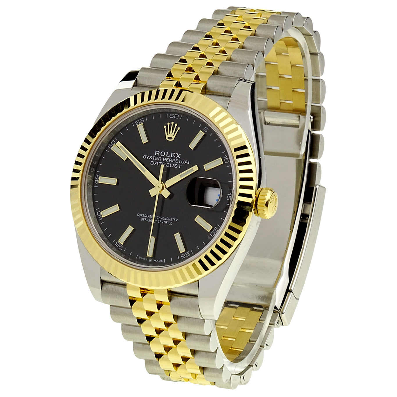 Rolex Datejust 41 Oyster Perpetual Steel & Gold at Parkers Jewellers
