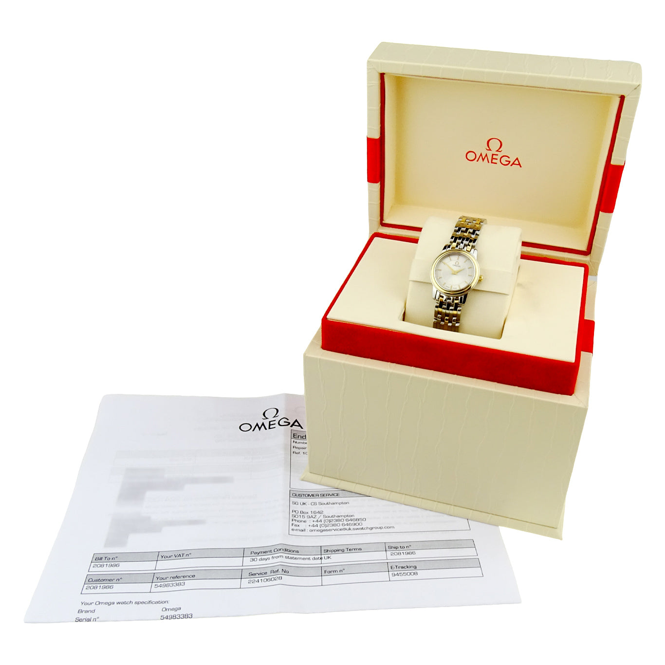Omega Lady DeVille Prestige Quartz 4370.31.00