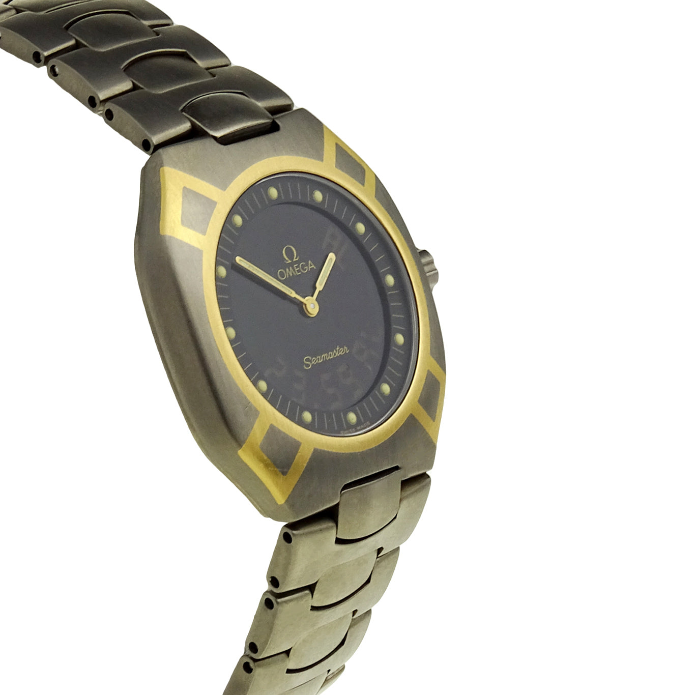 Omega Seamaster Polaris Titanium &amp; Gold Multifunction Quartz 5845.50.00