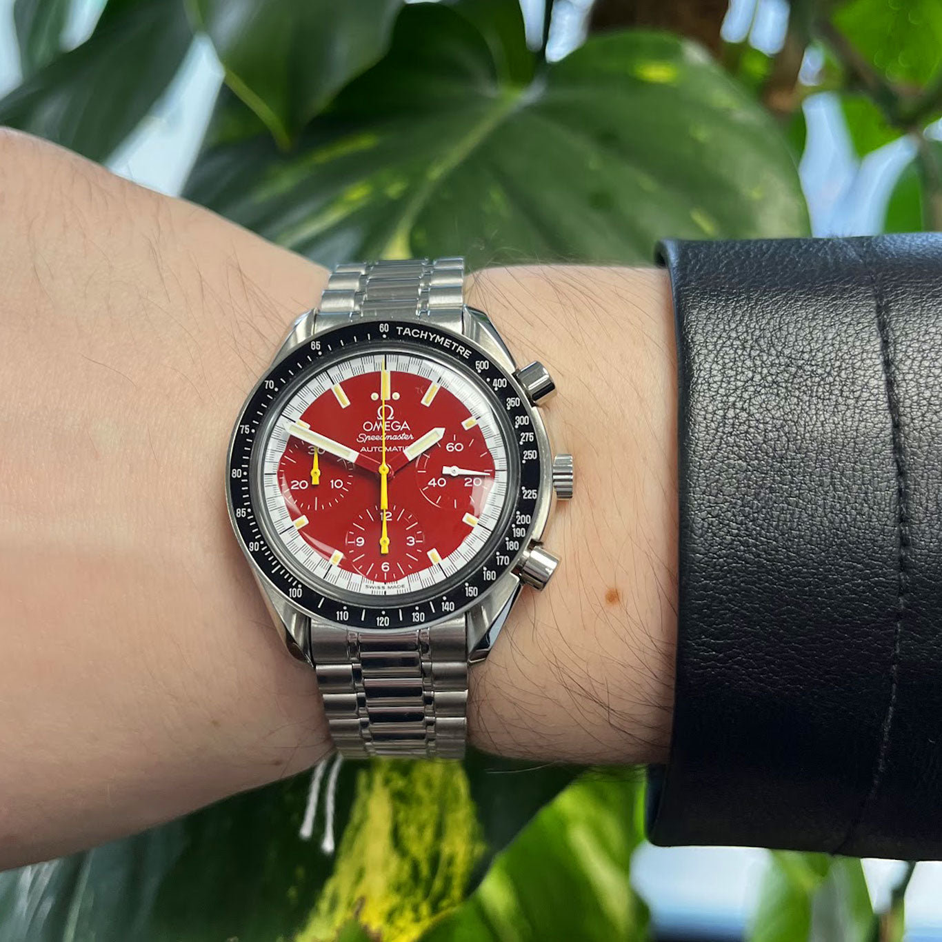 Omega Speedmaster Reduced "Schumacher" 3810.61.41