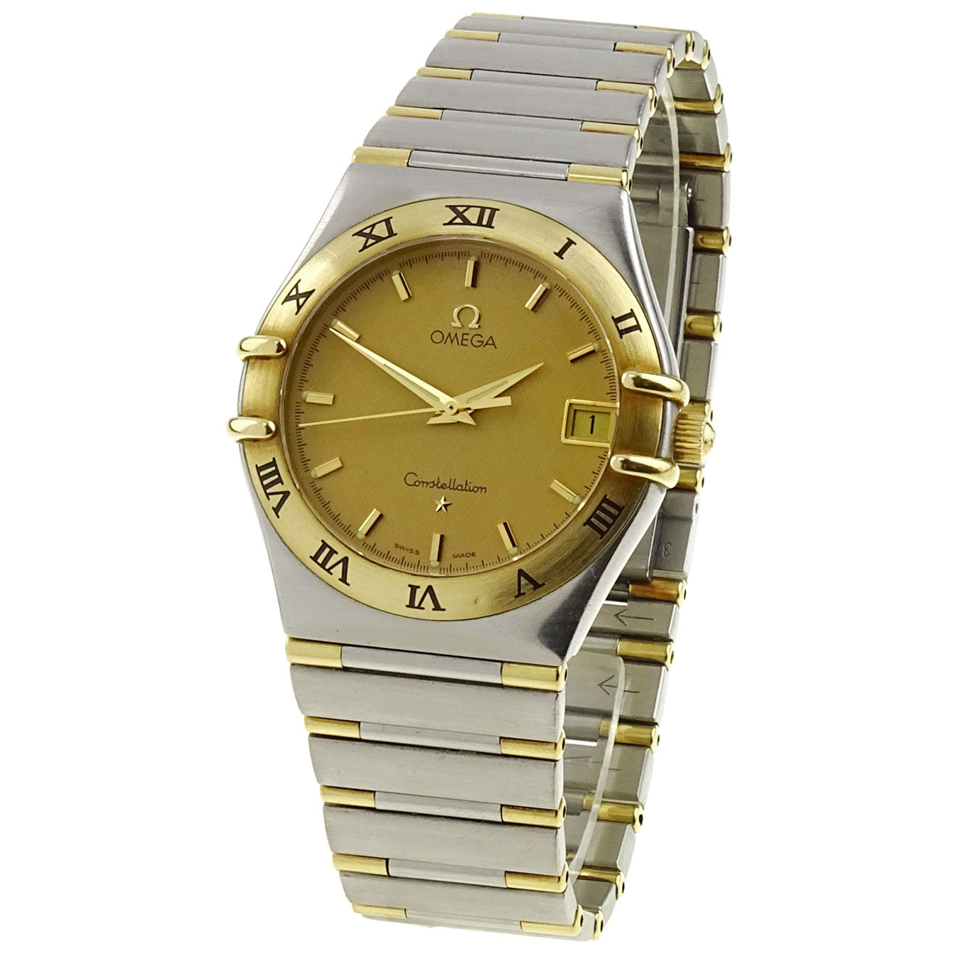Omega Constellation Steel and Gold Quartz 1312.10.00
