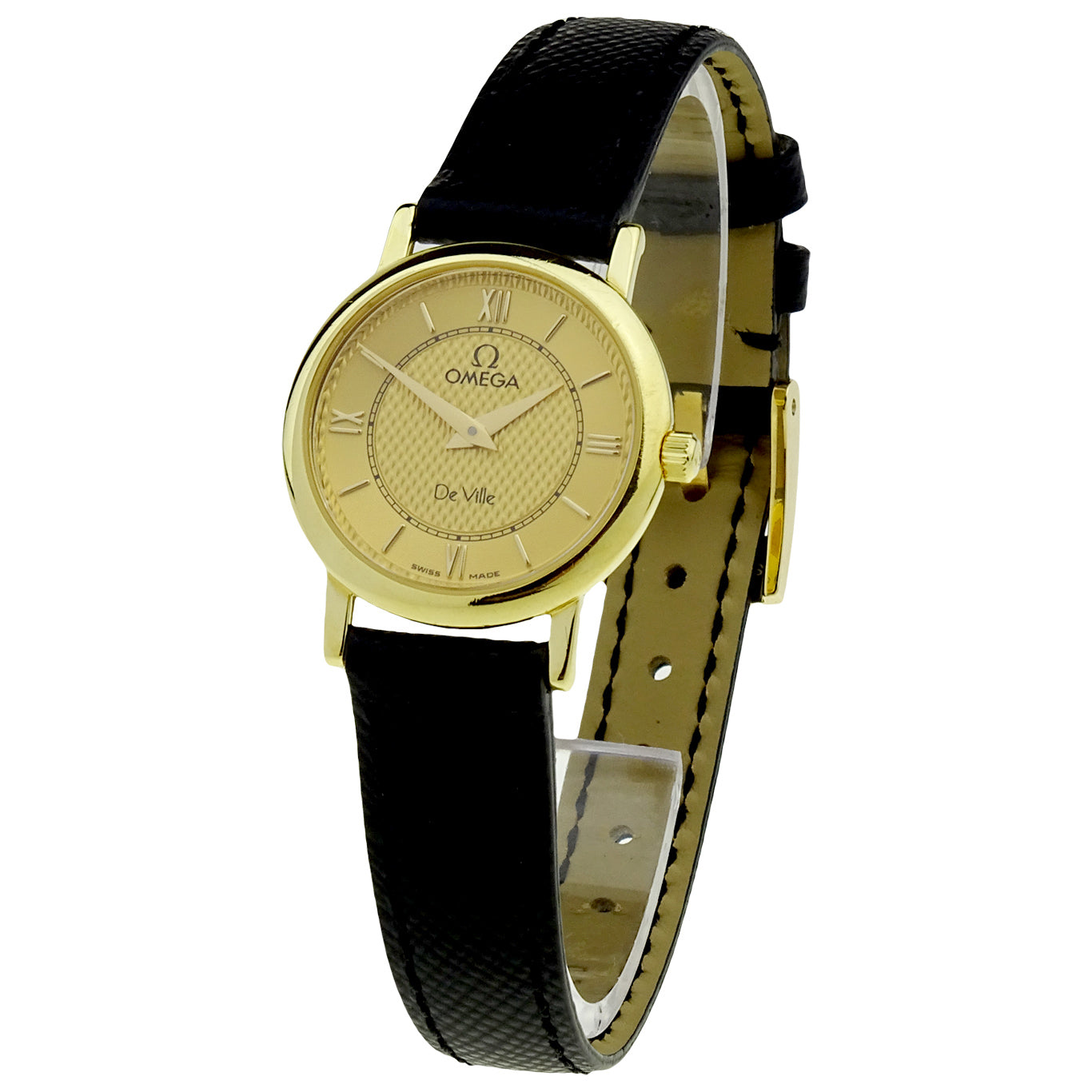 Omega Lady DeVille 18k Gold 7360.14.12