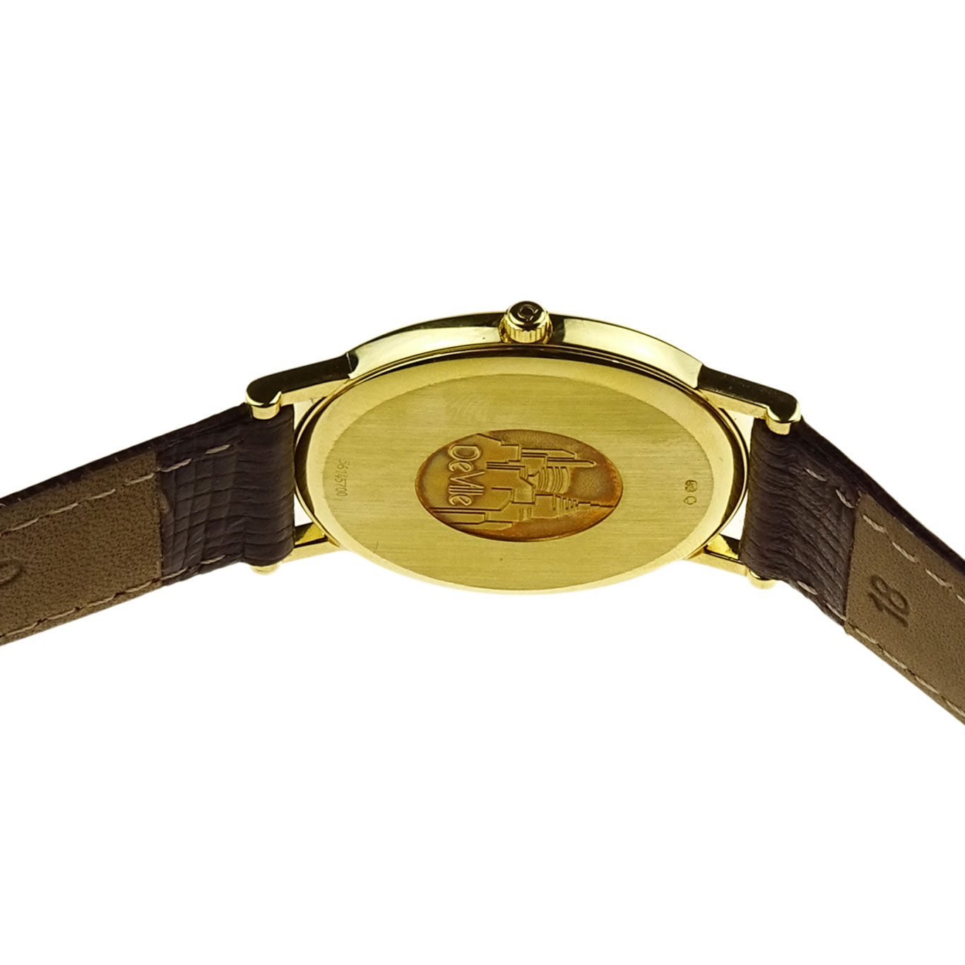 Omega De Ville Prestige 18ct Gold Quartz