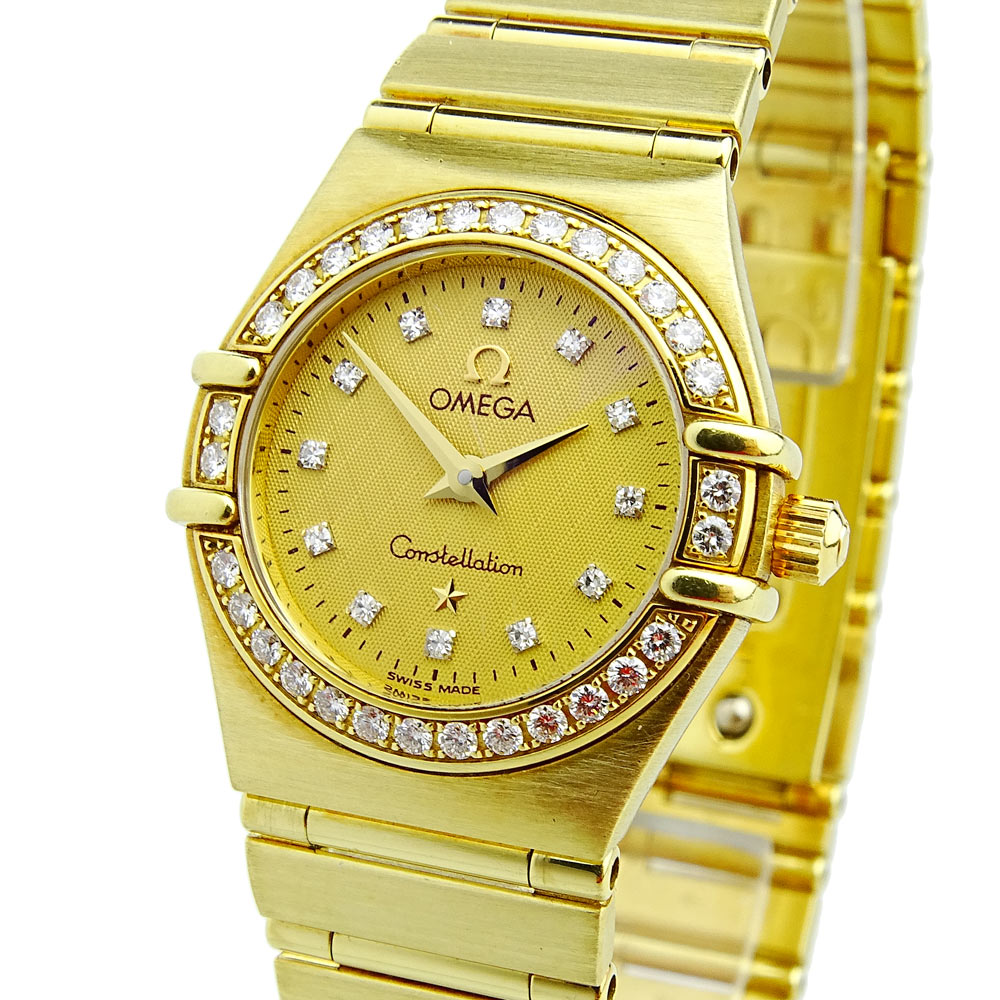 Omega Constellation Ladies 18k 1167.15.00