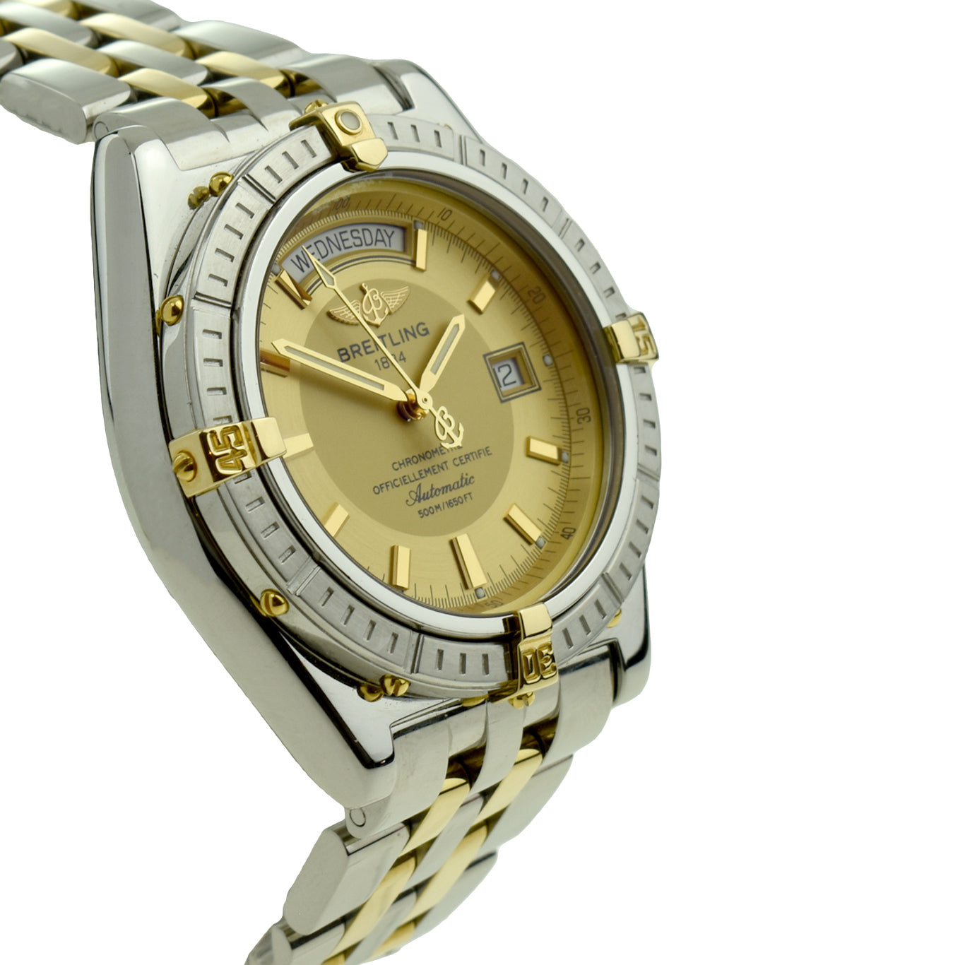 Breitling Windrider Headwind Stainless Steel &amp; Gold B45355