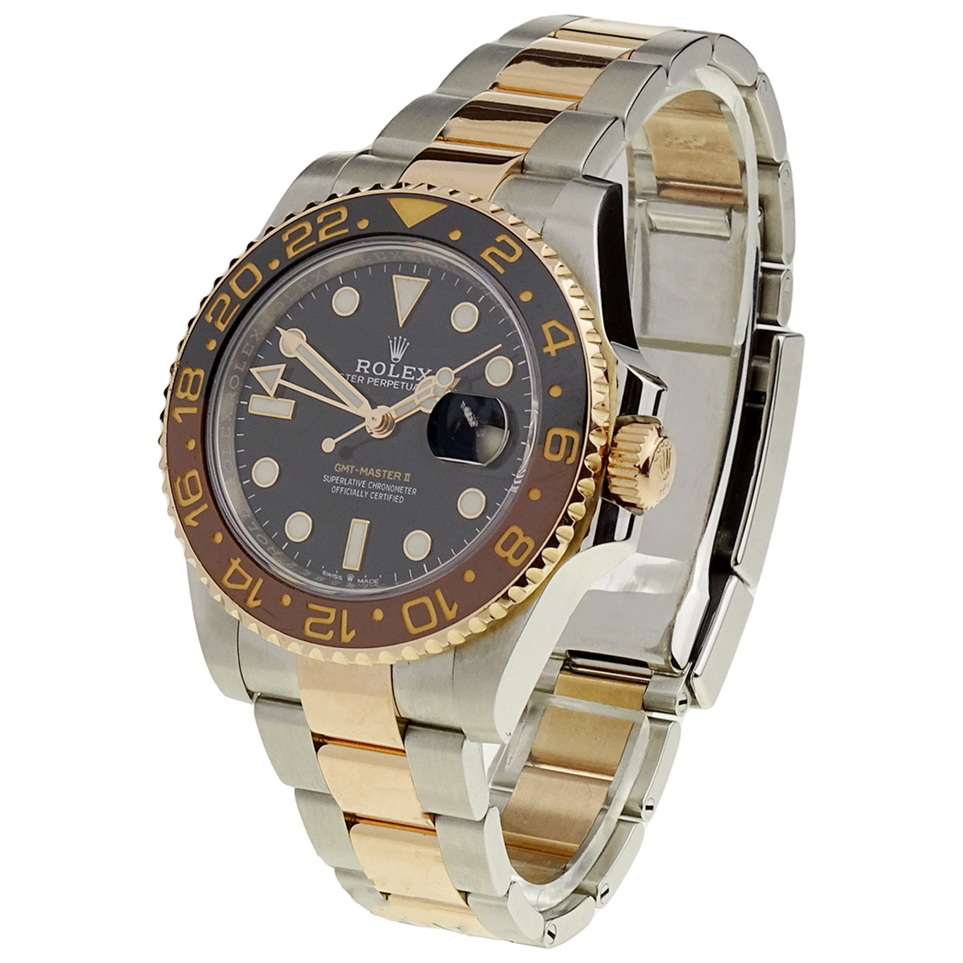 Rolex GMT-Master II Steel & Gold “Root Beer” at Parkers Jewellers