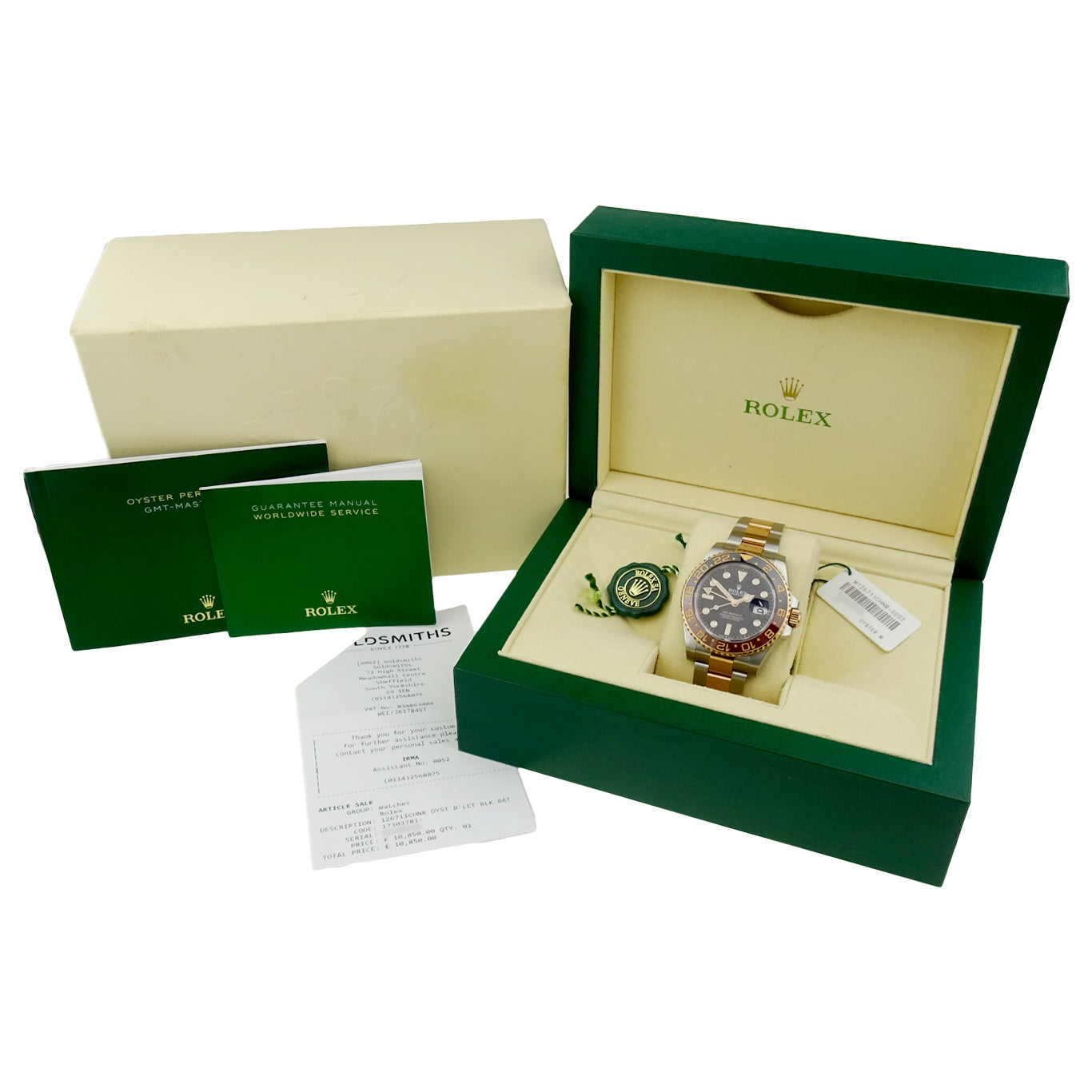 Rolex GMT-Master II Steel &amp; Gold "Root Beer" 126711CHNR