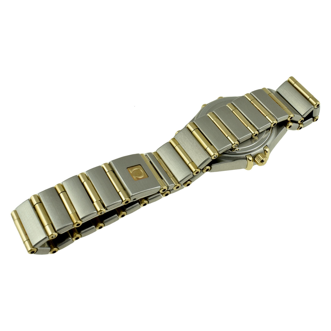 Omega Constellation Mini Steel &amp; Gold Diamond Set 1267.30.00