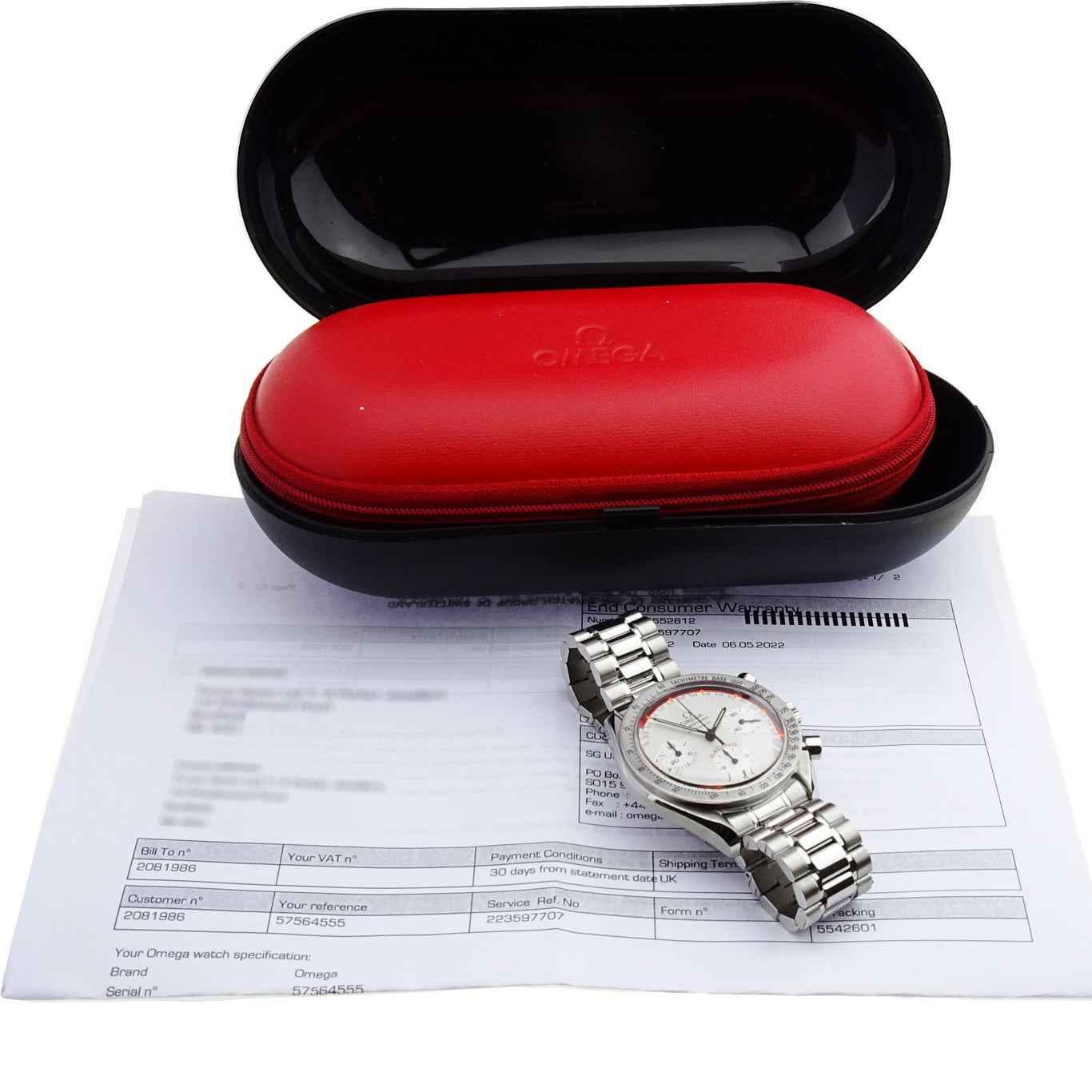 Omega Speedmaster Racing "Michael Schumacher World Champion 2000" 3517.30.00