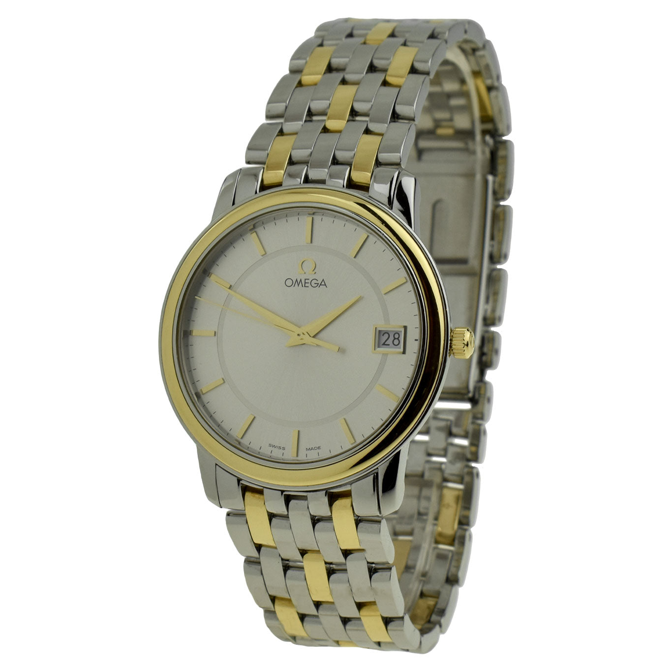 Omega DeVille Prestige Steel &amp; Gold Quartz 4310.31.00