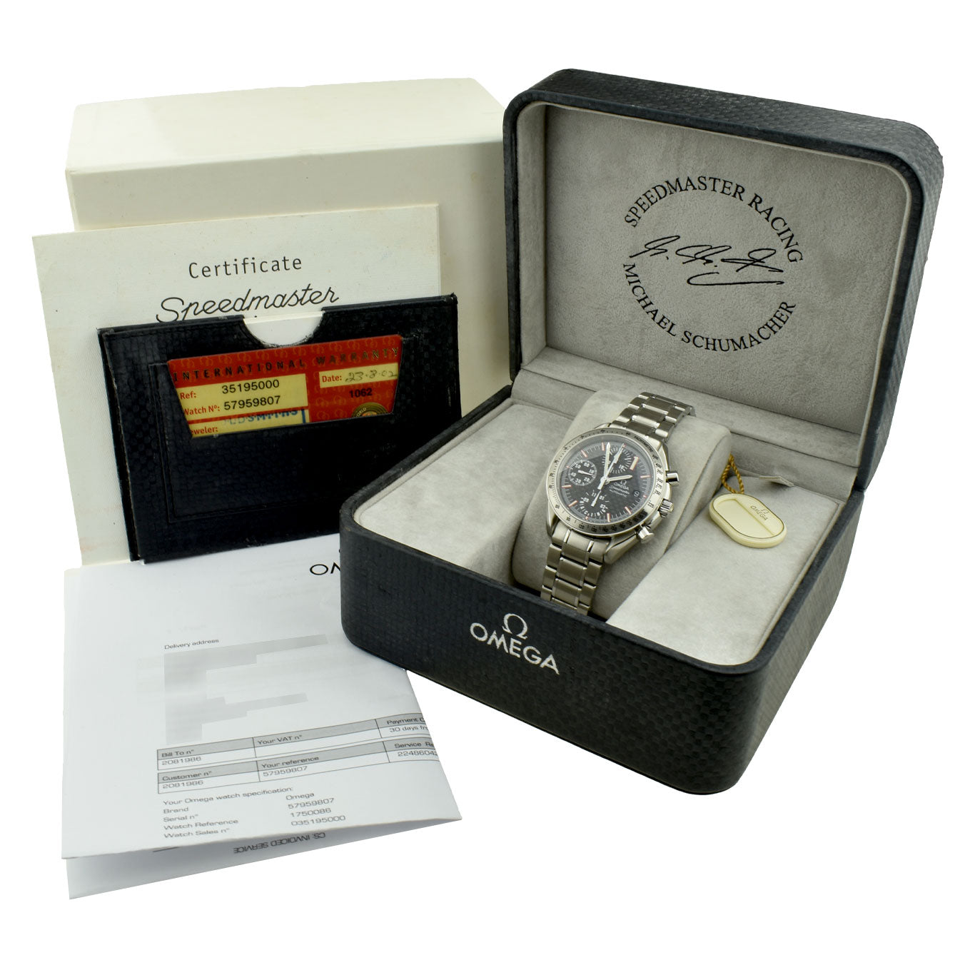 Omega Speedmaster Racing "Schumacher" 3519.50.00