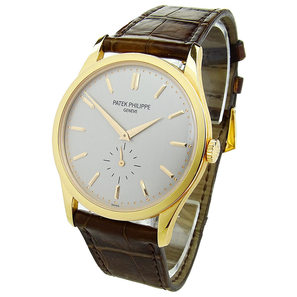 Patek Philippe 18k Rose Gold Calatrava Small Seconds 5196R-001