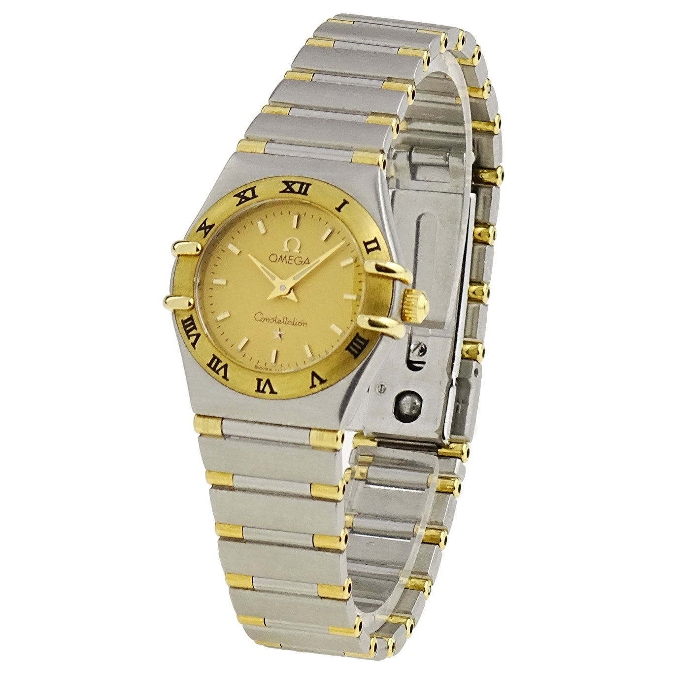 Omega Constellation Mini Steel and Gold Quartz 1362.10.00