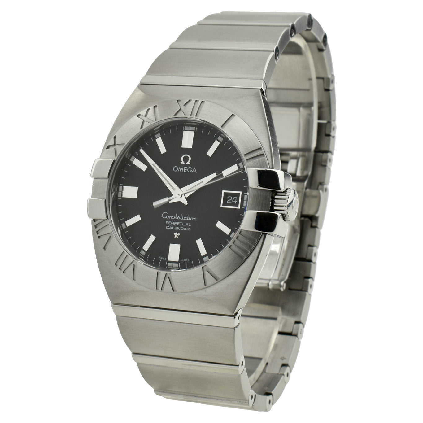 Omega Constellation Double Eagle Quartz Perpetual Calendar 1513.51.00