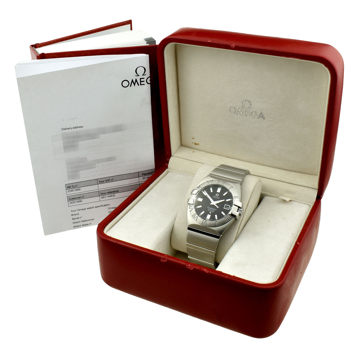 Omega Constellation Double Eagle Quartz Perpetual Calendar 1513.51.00