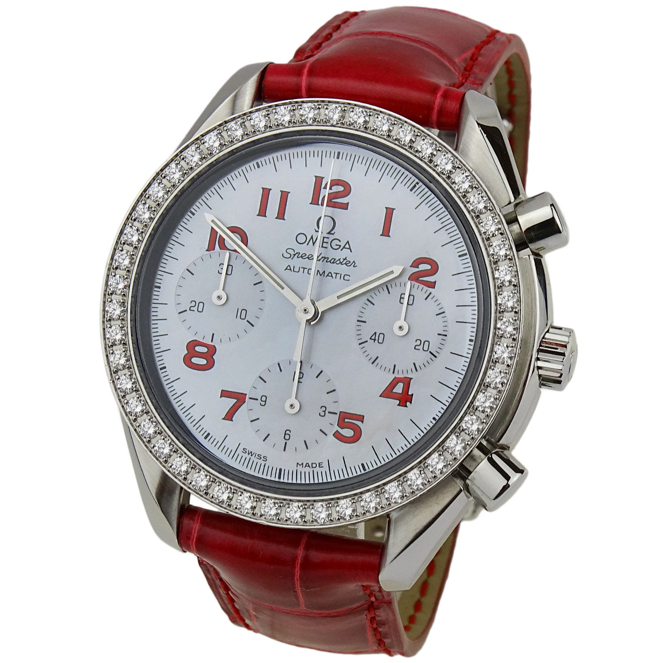 Omega Speedmaster 'Reduced' Diamond Set 3815.79.40