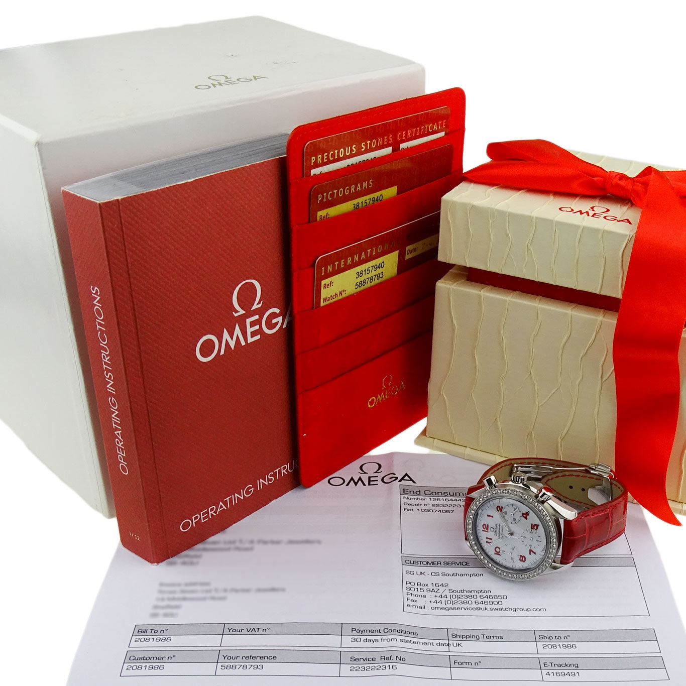 Omega Speedmaster 'Reduced' Diamond Set 3815.79.40