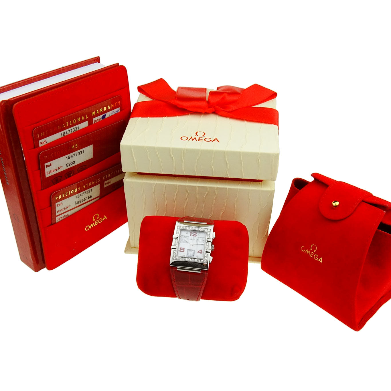 Omega Constellation Quadra Quartz Diamond 1847.73.31