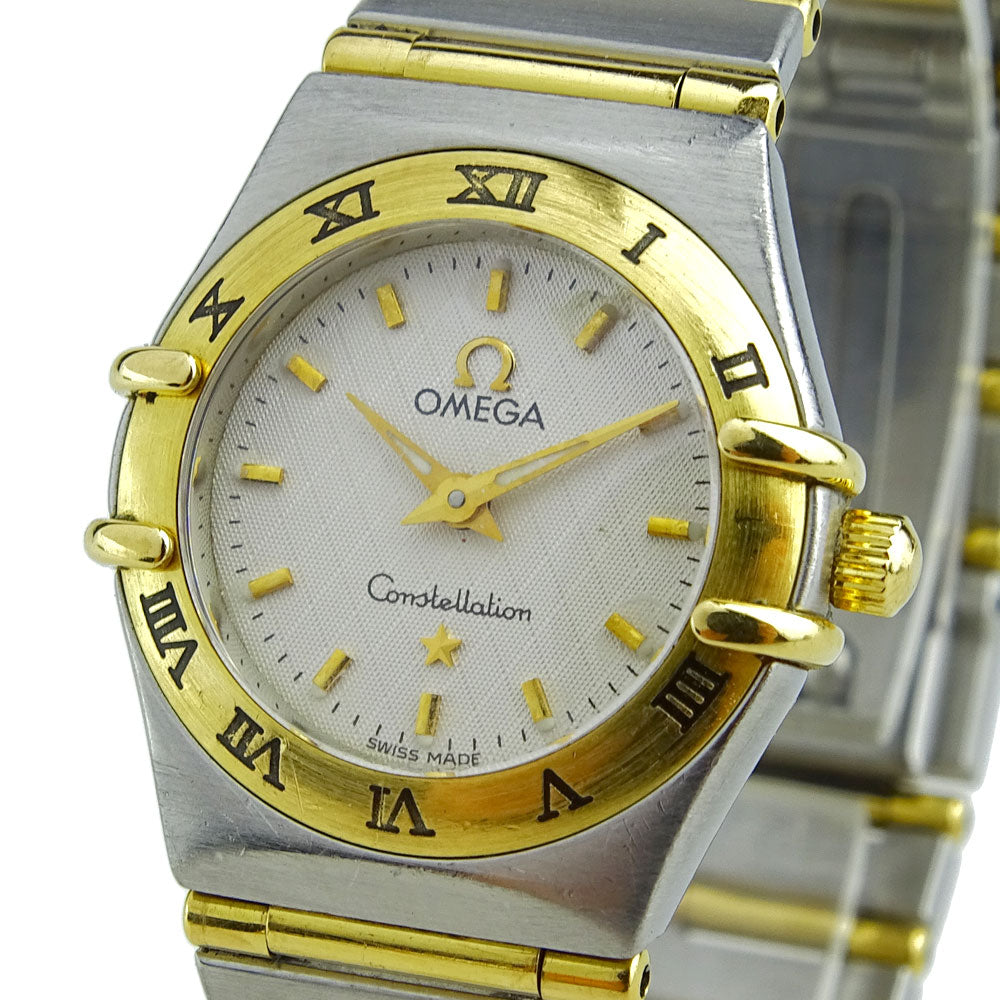 Omega Constellation Mini Steel and Gold Quartz 1262.30.00