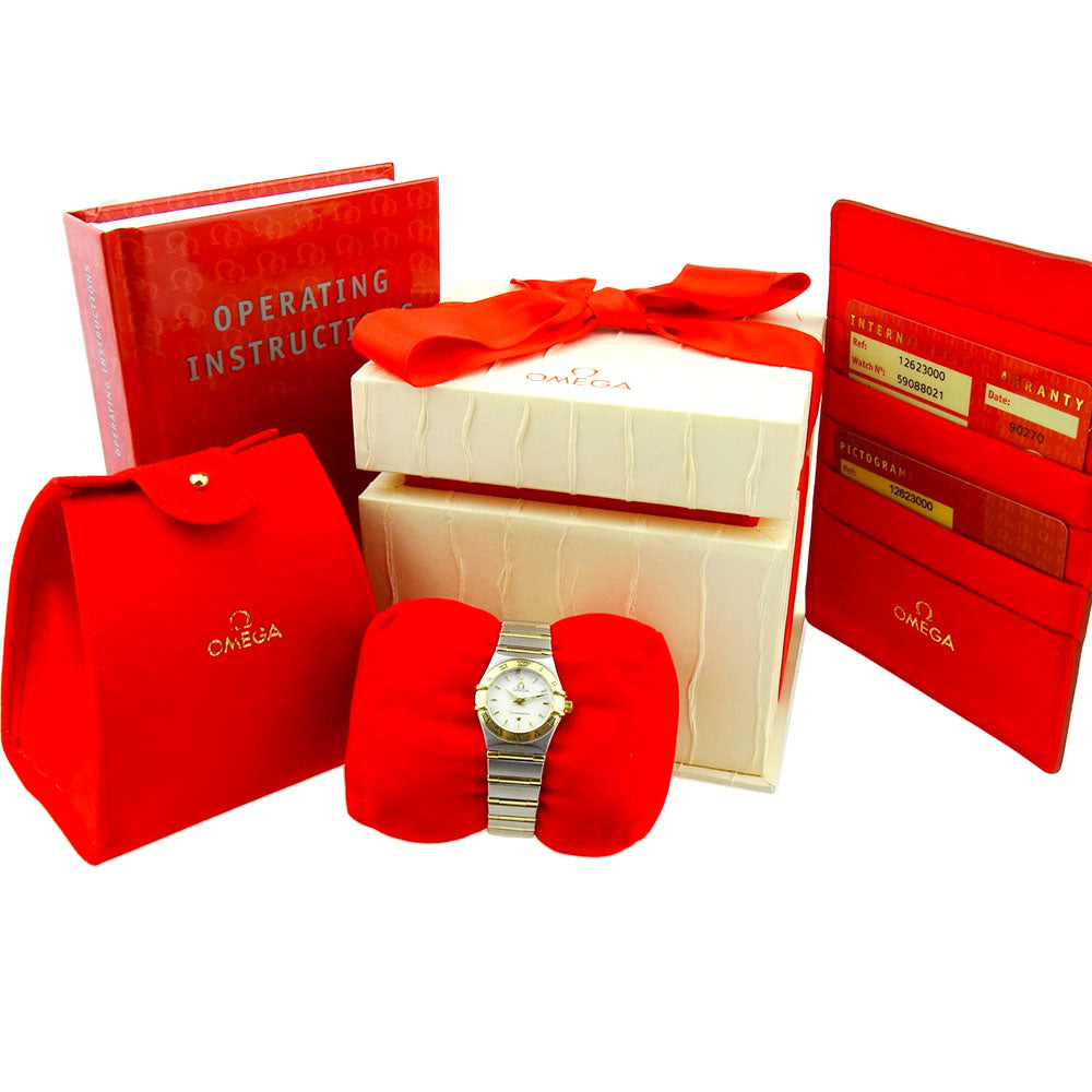 Omega Constellation Mini Steel and Gold Quartz 1262.30.00
