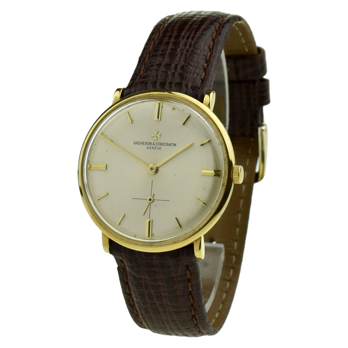 Vacheron Constantin Vintage 18k Gold Mechanical Wristwatch