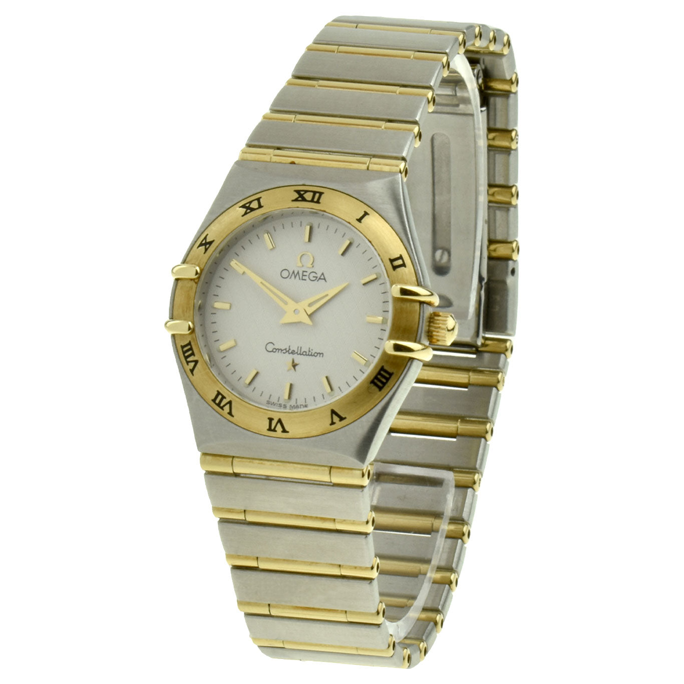Omega Constellation Small Steel &amp; Gold Quartz 1272.30.00