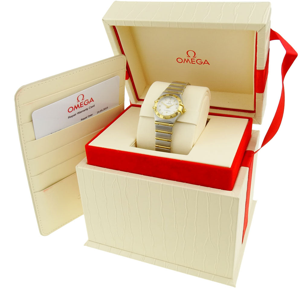 Omega Constellation Mini Steel and Gold Quartz 1262.30.00