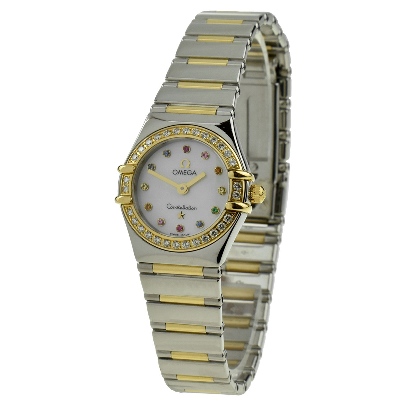 Omega Constellation Mini "Iris My Choice" Steel &amp; Gold Diamond Set 1365.79.00