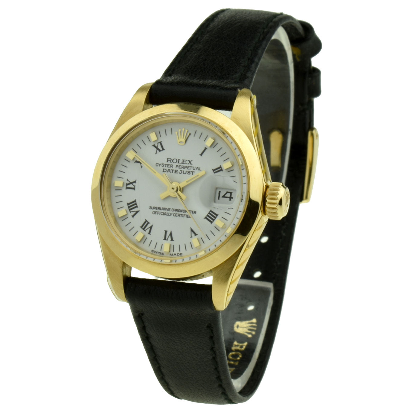 Rolex Lady Datejust Oyster Perpetual 18k Gold 6916/8 at Parkers Jewellers