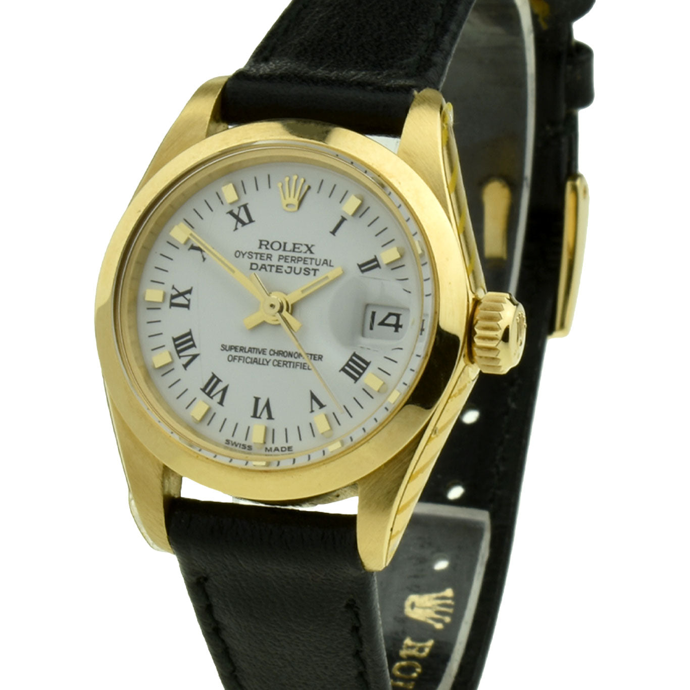Rolex Lady Datejust Oyster Perpetual 18k Gold 6916/8