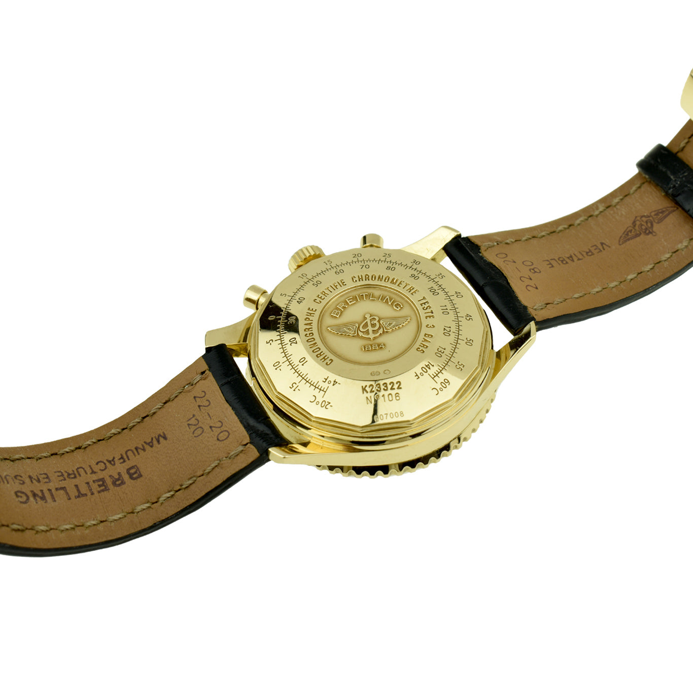 Breitling Navitimer 18k Gold K23322