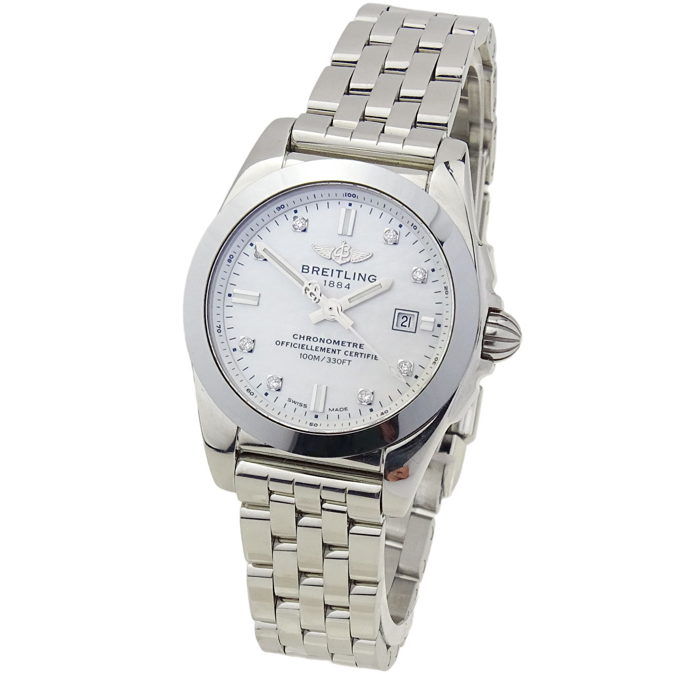 Breitling Galactic Ladies Steel W72348