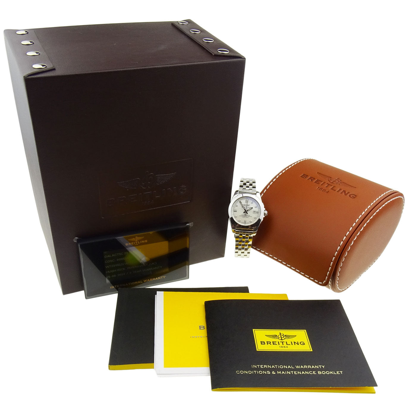 Breitling Galactic Ladies Steel W72348
