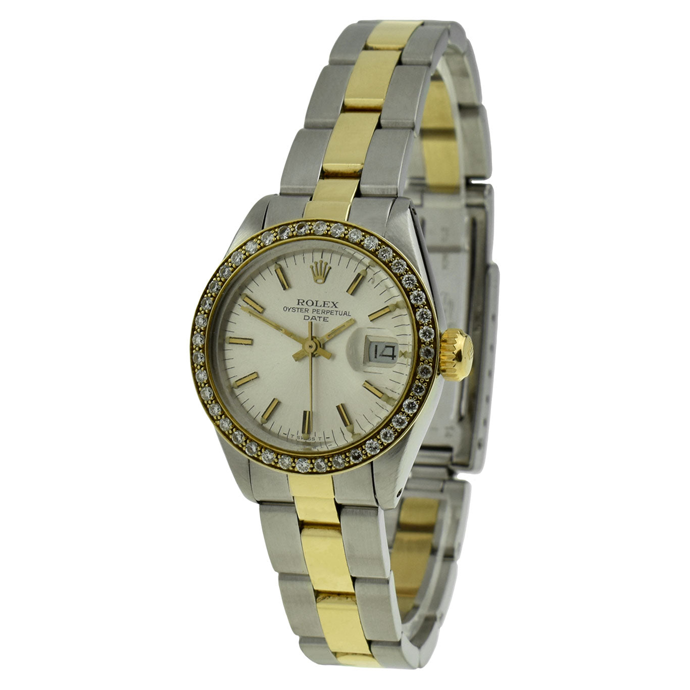 Rolex Lady Date Oyster Perpetual Diamond Set 6917 at Parkers Jewellers