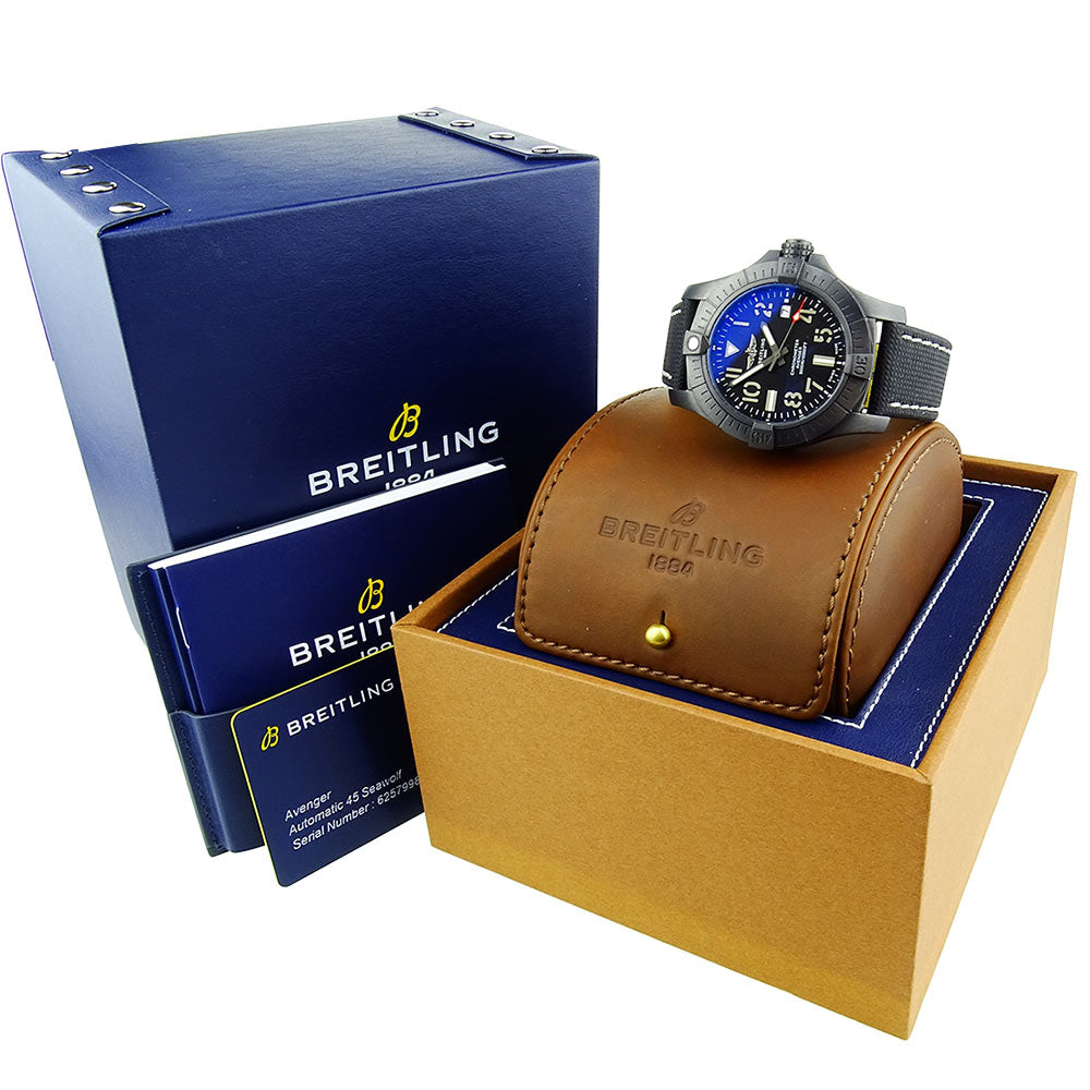 Breitling Avenger Seawolf Night Mission V17319