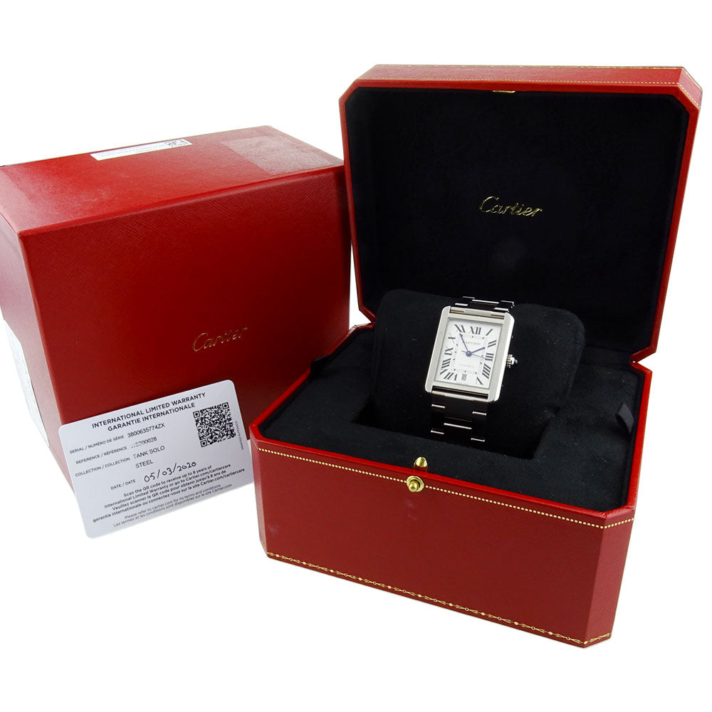 Cartier Tank Solo Gents Automatic W5200028