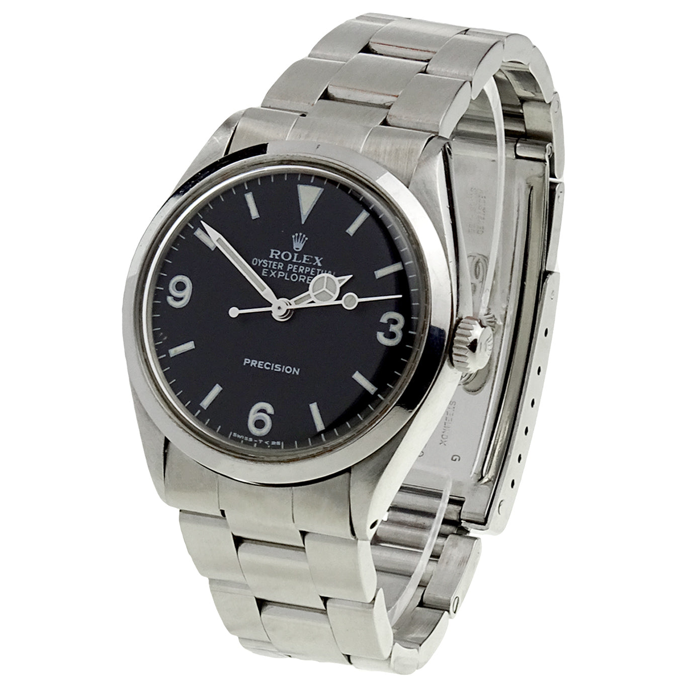 Rolex Air-King Oyster Perpetual 5500 Explorer Dial at Parkers Jewellers