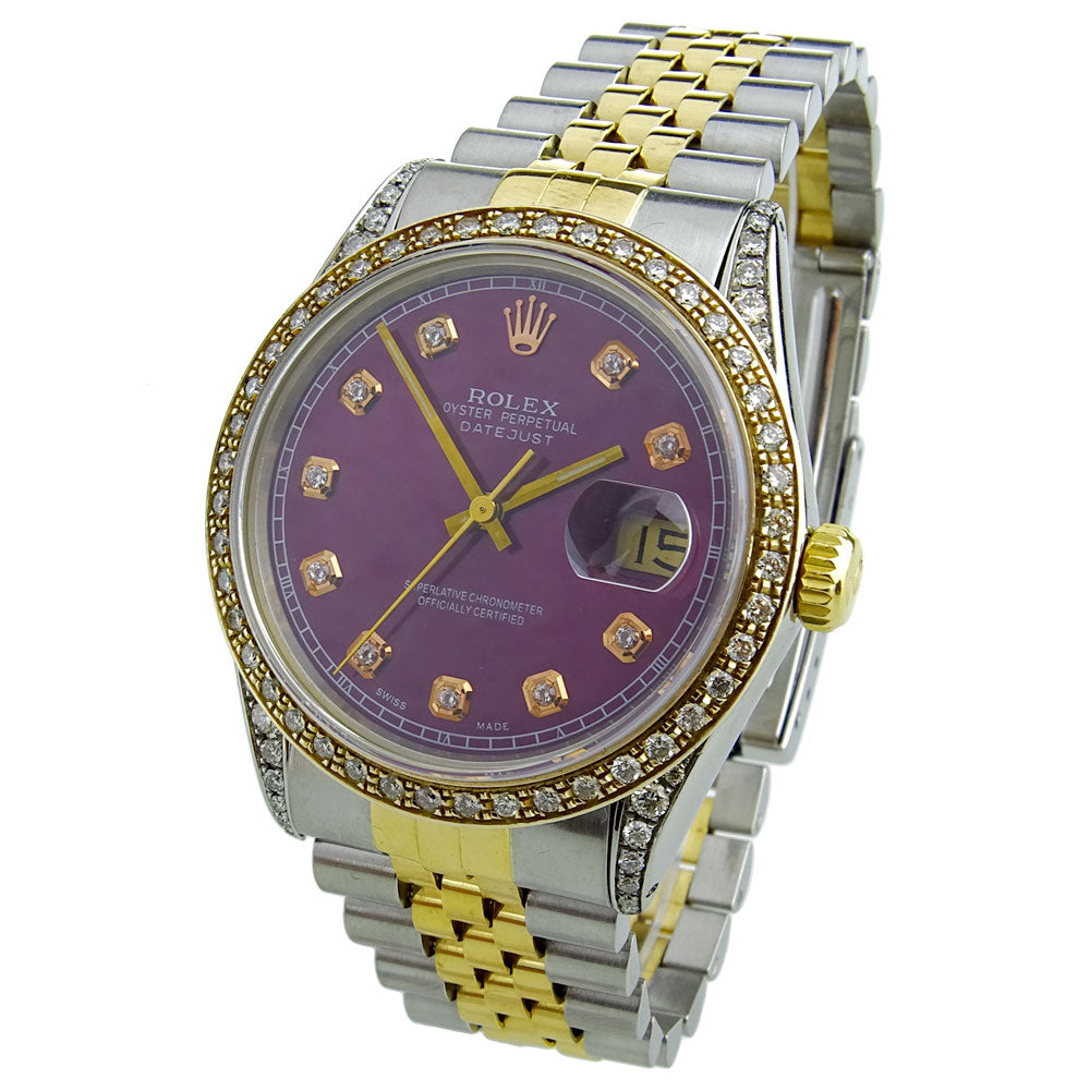 Rolex Datejust Oyster Perpetual Steel &amp; Gold 16013