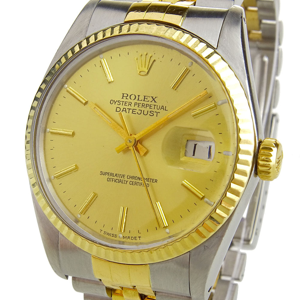 Rolex Datejust Oyster Perpetual Steel &amp; Gold 16013