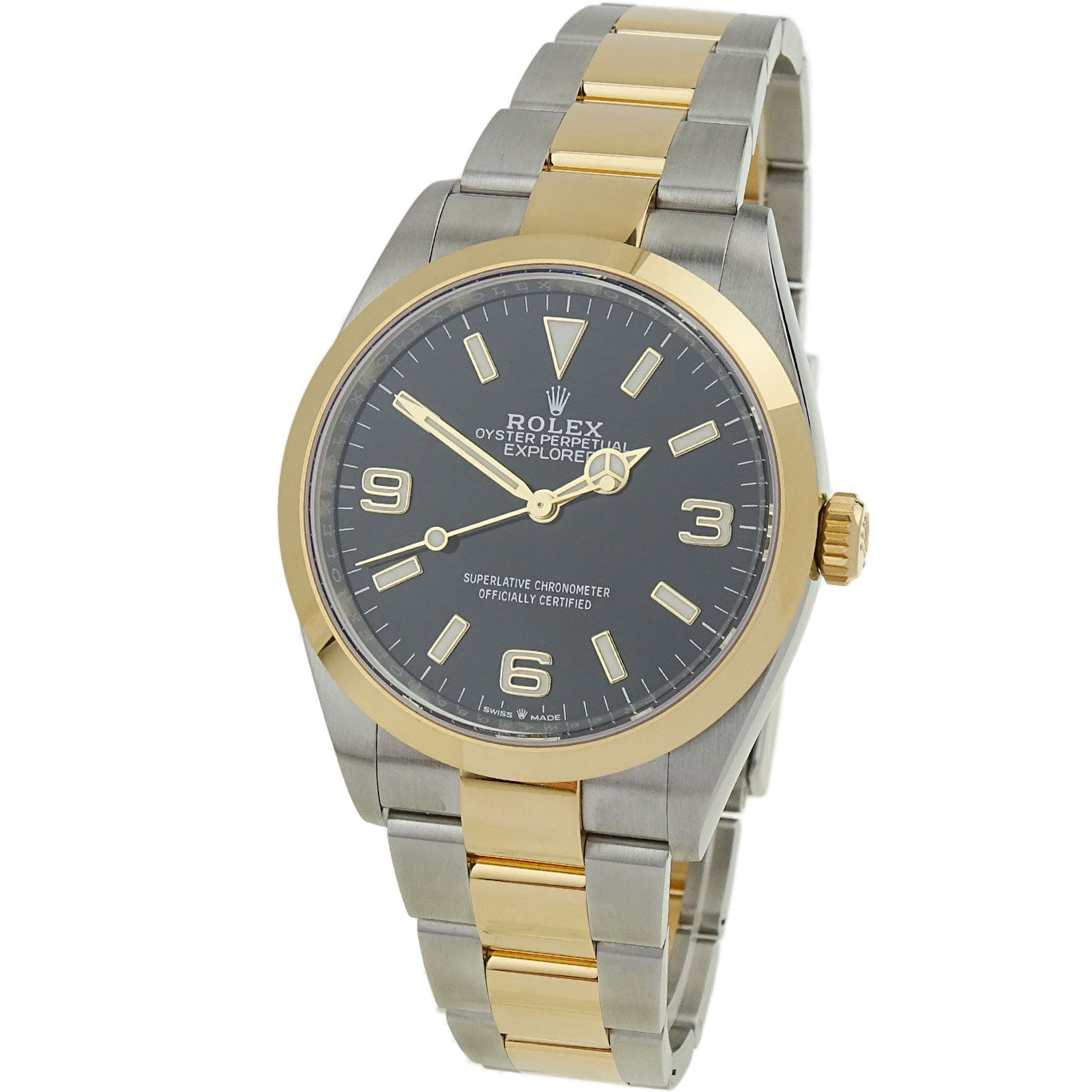 Rolex Explorer 36 Steel &amp; Gold Automatic 124273