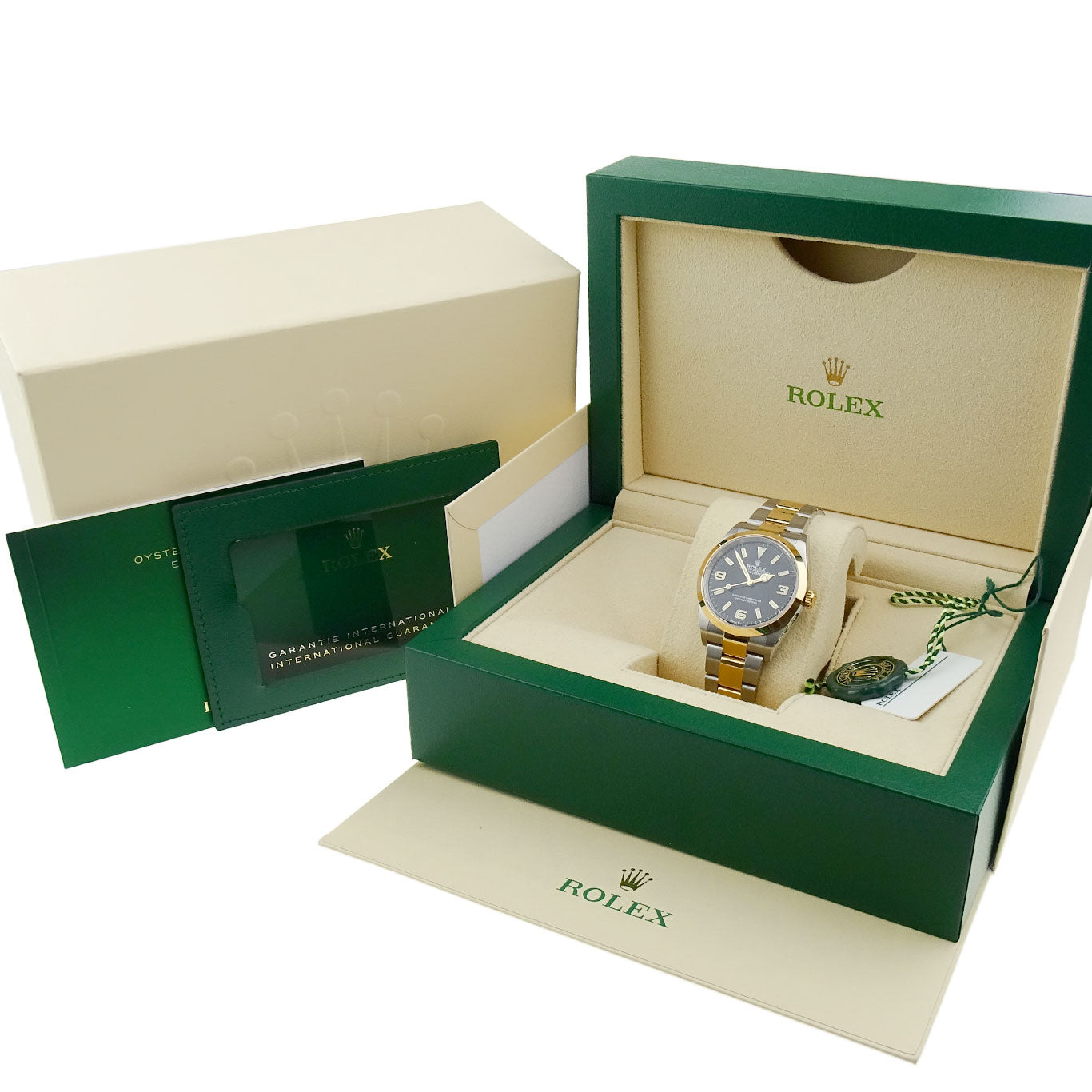Rolex Explorer 36 Steel &amp; Gold Automatic 124273