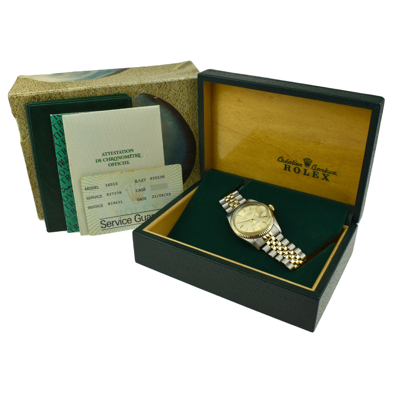Rolex Datejust Stainless Steel &amp; Gold 16013