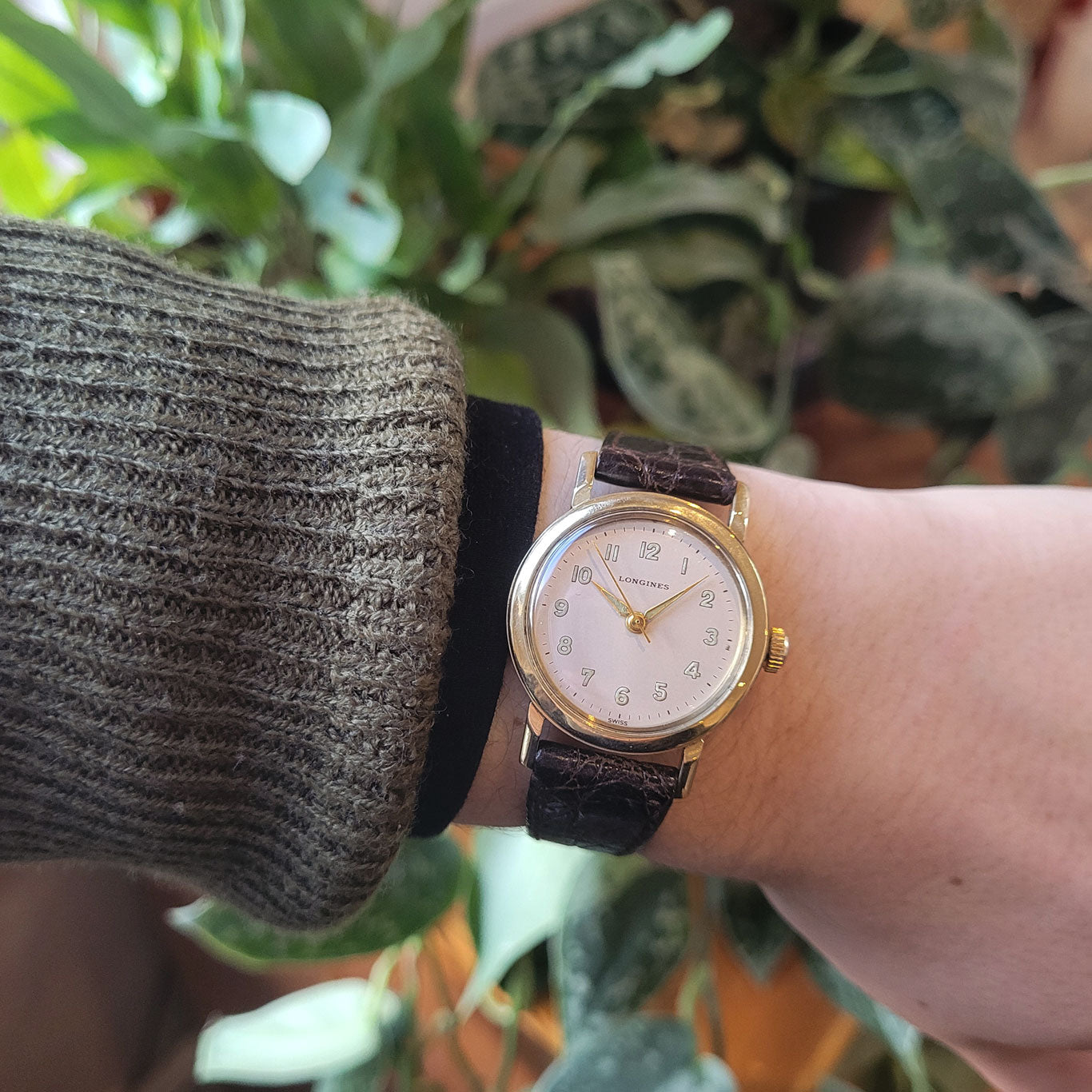 Longines Ladies 14k Gold Vintage Mechanical